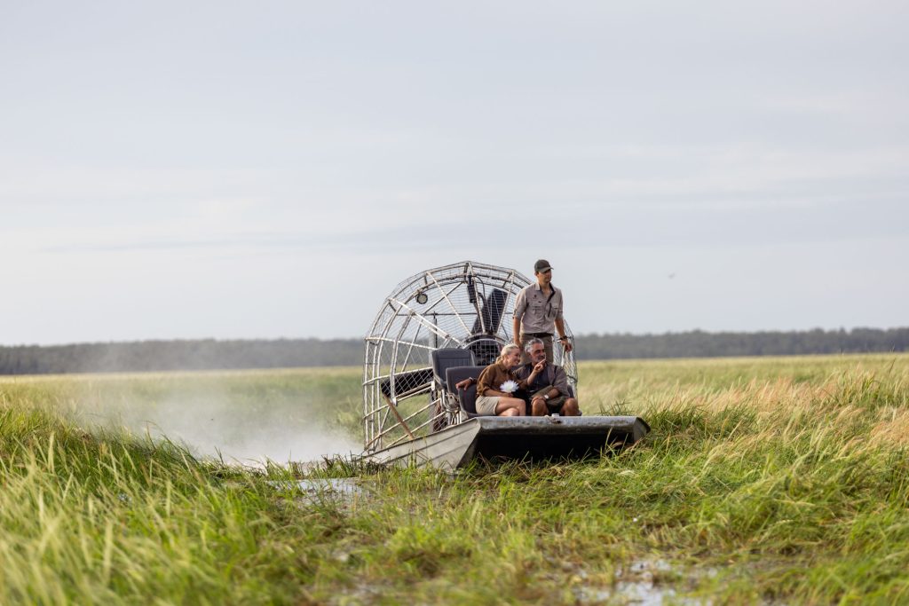 Boat Bamurru Plains